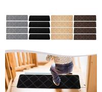 Un pas vers la sécurité avec notre lot de quatre tapis de sol antidérapants faciles à entretenir (noir)