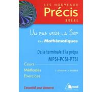 Un pas vers la sup en mathématiques