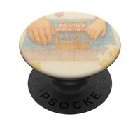 Un Passe-Temps qu'ils Peuvent Faire Ensemble | Jigsaw Puzzle PopSockets PopGrip Adhésif