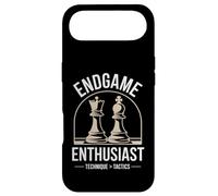 Un passionné de Fin de Partie conçoit des échecs Entre King et Rook Opposition Coque pour iPhone Air