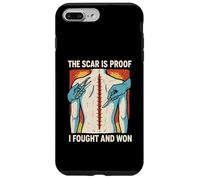 Un Patient en Chirurgie Que J'Ai combattu et Que J'Ai gagné Cool Mens Get Well Coque pour iPhone 7 Plus/8 Plus