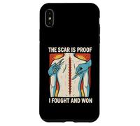 Un Patient en Chirurgie Que J'Ai combattu et Que J'Ai gagné Cool Mens Get Well Coque pour iPhone XS Max