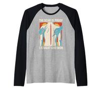 Un Patient en Chirurgie Que J'Ai combattu et Que J'Ai gagné Cool Mens Get Well Manche Raglan