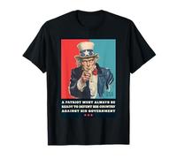 Un Patriote Doit Toujours être prêt à défendre Son Pays, Les États-Unis T-Shirt