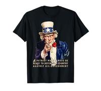 Un Patriote Doit Toujours être prêt à défendre Son Pays, Les États-Unis T-Shirt