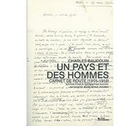 Un pays et des hommes: Carnet de route (1915-1919)