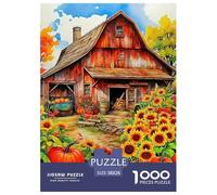 Un Paysage enchanteur Puzzle De 1000 Pièces Jeu Cadeau Unique A Beautiful House Jeu De Puzzle pour Toute La Famille pour Adultes Et Enfants 38x26cm/1000pcs
