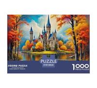 Un Paysage onirique Puzzle 1000 Pièces Art Collection Magnifique Paysage Illustration Colorée Adultes Et Enfants Dès 14 Ans38x26cm/1000pcs