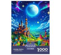 Un Paysage onirique Puzzle 1000 Pièces Détente & Relaxation Magnifique Paysage Illustration Colorée Adultes Et Enfants Dès 14 Ans38x26cm/1000pcs