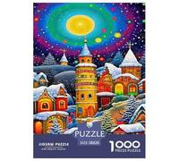 Un Paysage onirique Puzzle 1000 Pièces Détente & Relaxation Magnifique Paysage Puzzle Difficile Impossible pour Adultes Adultes Et Enfants Dès 14 Ans38x26cm/1000pcs