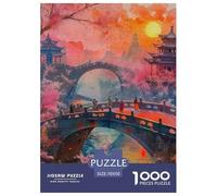 Un Paysage onirique Puzzle 1000 Pièces Détente & Relaxation Magnifique Paysage Puzzle Difficile Impossible pour Adultes Adultes Et Enfants Dès 14 Ans70x50cm/1000pcs