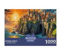 Un Paysage onirique Puzzle De 1000 Pièces pour Adultes Art Collection Magnifique Paysage Puzzle Difficile Impossible pour Adultes Enfants Dès 14 Ans38x26cm/1000pcs