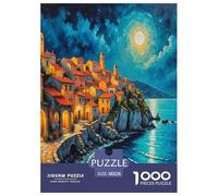 Un Paysage onirique Puzzle De 1000 Pièces pour Adultes Art Collection Magnifique Paysage Puzzle Difficile Impossible pour Adultes Enfants Dès 14 Ans38x26cm/1000pcs