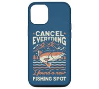 Un pêcheur annule Tout ce Que J'Ai trouvé Un Nouveau Lieu de pêche Coque pour iPhone 12/12 Pro