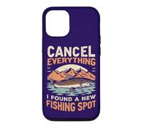 Un pêcheur annule Tout ce Que J'Ai trouvé Un Nouveau Lieu de pêche Coque pour iPhone 12/12 Pro