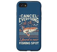 Un pêcheur annule Tout ce Que J'Ai trouvé Un Nouveau Lieu de pêche Coque pour iPhone SE (2020) / 7/8