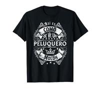 Un Peluquero Molon Divertido Humour Para Hombre Peluquería T-Shirt