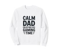Un père Calme Qui Profite de Son Temps de Jeu Sweatshirt