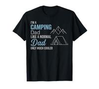 Un père de Camping comme Un père Normal, mais Un Meilleur Style de Plein air Minimaliste T-Shirt