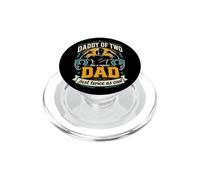 Un père de Deux Enfants comme Un père Normal, mais Deux Fois Plus Cool Que Le Meilleur Papa PopSockets PopGrip pour MagSafe