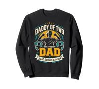 Un père de Deux Enfants comme Un père Normal, mais Deux Fois Plus Cool Que Le Meilleur Papa Sweatshirt