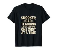 Un père de snooker donne des leçons de vie, un coup à la fois T-Shirt