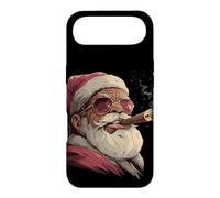 Un père Noël à cigares pour Un Noël en Train de Fumer Coque pour iPhone Air