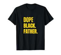 Un père noir génial, un père noir fier qui donne du pouvoir à la fête des pères T-Shirt