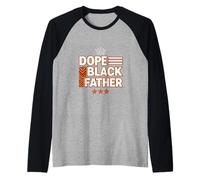 Un père Sarcastique et Dope Qui Dit de l'humour Manche Raglan