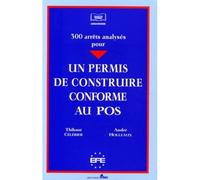 Un permis de construire conforme au pos. 300 arrêts analysés holleaux a. Célérier t. (Auteur)