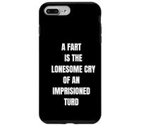 Un Pet, C'est la Solitude, pleure en Disant : Flatulence Coque pour iPhone 7 Plus/8 Plus