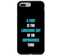 Un Pet, C'est la Solitude, pleure en Disant : Flatulence Coque pour iPhone 7 Plus/8 Plus