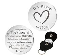 Un Petit Câlin Porte-Bonheur Cadeau St Valentin Pour Homme et Femme - Cadeau Couple ou Copain/Copine - Anniversaire