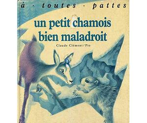 Un petit chamois bien maladroit