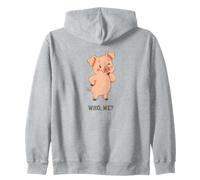 Un Petit Cochon Innocent et drôle me Demande Qui Je Sweat à Capuche