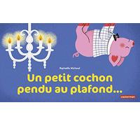 Raphaëlle Michaud – Un petit cochon pendu au plafond – Album éveil dès la naissance – Cartonné