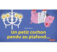 Raphaëlle Michaud – Un petit cochon pendu au plafond – Album éveil dès la naissance – Cartonné