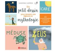Un petit dessin pour devenir une légende en mythologie - Sandrine Campese - Le Robert - cartonné - Document jeunesse