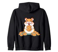 Un Petit Hamster Mignon Aime Les Biscuits Sweat à Capuche