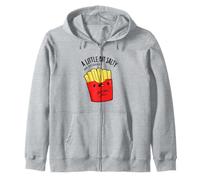 Un Petit Jeu de Mots de Frites salé Amusant Sweat à Capuche