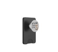 Un petit minou timide fait de petites bavardages, il y a trop de monde dehors PopSockets PopWallet pour MagSafe