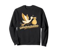 Un Petit Miracle, Beaucoup de Foi, bébé Stork Sweatshirt