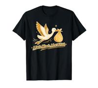 Un Petit Miracle, Beaucoup de Foi, bébé Stork T-Shirt Graphique avec Valeur