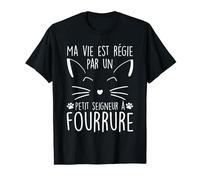Un Petit Seigneur À Fourrure Drôle Chat T-Shirt