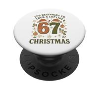 Un Peu comme Noël 67 Six Seven Funny Xmas 6-7 Filles et garçons PopSockets PopGrip Adhésif