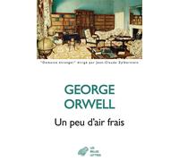 Un peu d'air frais - George Orwell - Belles Lettres - broché - Roman