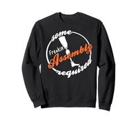 Un Peu De Montage Nécessaire Humour Noir Sweatshirt