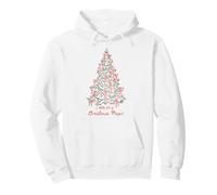 Un Peu de Noël Magique Arbre de Noël Décoration de Vacances Sweat à Capuche