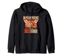 Un Peu De Patience avec Moi Je suis du Siècle Dernier Humour Sweat à Capuche