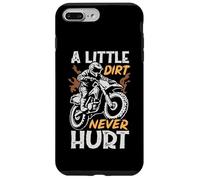 Un Peu de poussière n'a jamais Fait de Mal à Un drôle de Motocross Coque pour iPhone 7 Plus/8 Plus